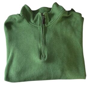 Orvis Green Zip-Up Men's Sweater